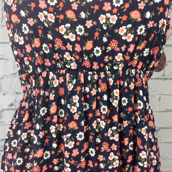 Jolie&Joy Floral Hi-Low Dress, Size XL - Picture 3 of 13